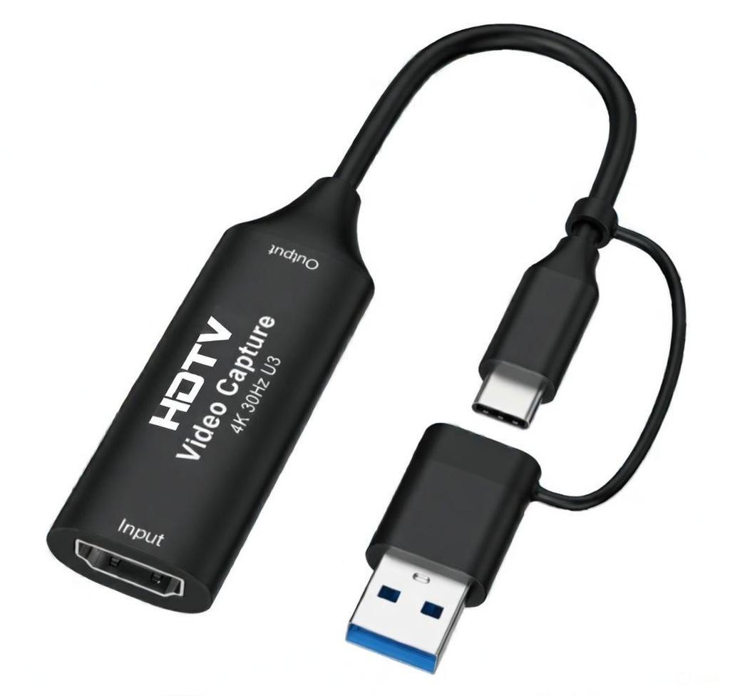 4K HDMI To USB 3.0 Video Capture Card for Game Streaming & Recording - MS2130 Chip