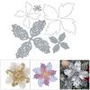 Cutting Mold Decorative Flower Pattern Carbon Steel DIY Embossing Template for Photo Album