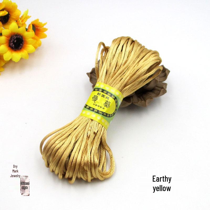 Jade Thread No. 5 DIY Woven Jewelry Cord for Chinese Knot Making