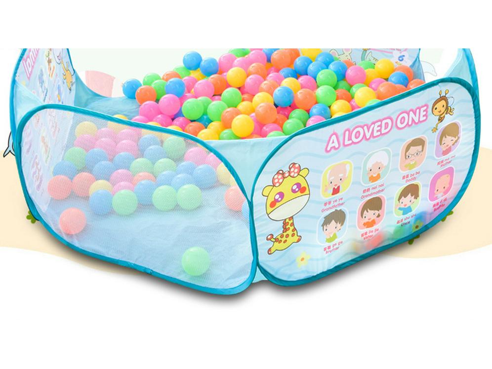 Cartoon Deer Basketball Ocean Ball Pit Foldable Kids' Tent Playhouse Toy