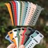 Silicone Strap for Apple Watch Ultra 3/2/1 49mm 11/10 46mm 42mm Sport Wristband iWatch Series 9 8 7 6 5 SE 3 45mm 41mm 44mm 40mm