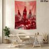 Liquid Bottle Tapestry Tapestry Wallmounted Background Cloth Wall Decoration Homestay Soft Decoration Tapestry Background Cloth