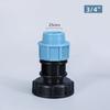 20/25/MM IBC Water Tank Pipe Joints Coarse Thread Water IBC Tank Adapter  Pools