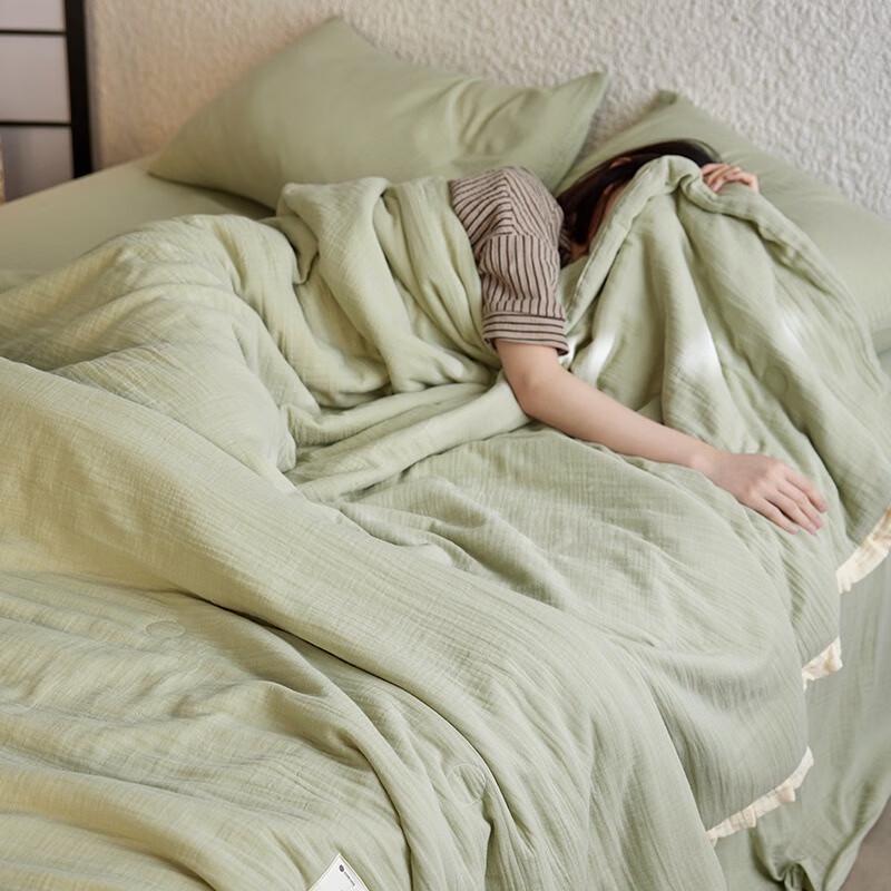 

LISM Combed Cotton Machine Washable Summer Quilt