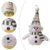 Decorações de boneca de boneco de neve de Natal com luzes LED Luminous Doll Christmas Snowman Ornaments com luzes Night For Bedroom