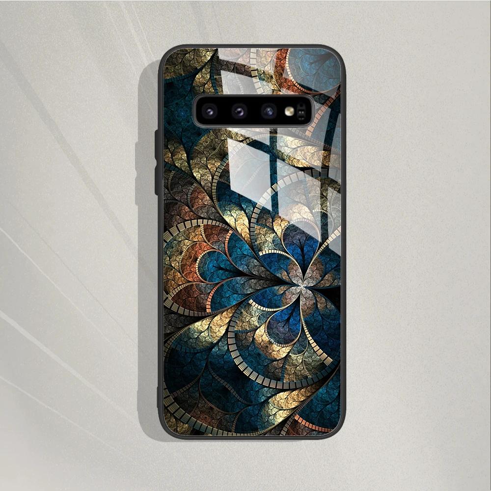 For Samsung Galaxy S10 S 10 Plus S10E Case Shockproof Tempered Glass Case Hard Back Cover Funda For Samsung S10 Case S 10 Bumper