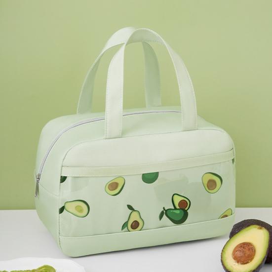 Cartoon Lunch Bag Insulated Thermal Bento Box Picnic Tote Waterproof Leak-proof Cooler Ice Pack Portable Kid School Lunch Bags