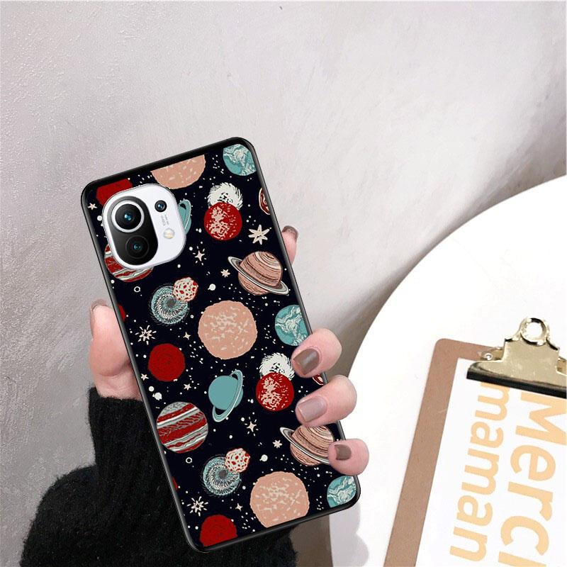 Moon Astronaut Phone Case for Xiaomi 12 Mi 10T 11T 11 Pro 10 10T 11 Lite 10pro 11Ultra Poco X3 Pro Poco F3 M3