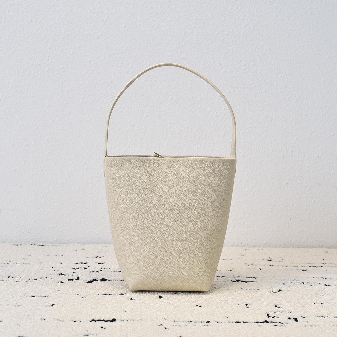 Нишевая женская сумка-тоут ведро ROWPark из натуральной кожи с тиснением под личи