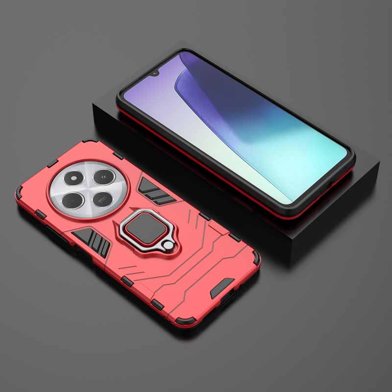 Hüllen für Xiaomi Redmi 10C 12C 13C 14C Hülle Stoßfest Ringhalter Schutzhülle für POCO C40 C65 X6 F6 M6 Pro Handyhülle