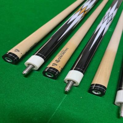 Best Selling 13mm Big Tip 1/2 Split Chinese Pool Cue for Black 8 and 9 Ball