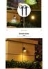 Solar Rainproof Lawn & Garden Spotlight: Outdoor Courtyard Decoration and Landscape Lighting.