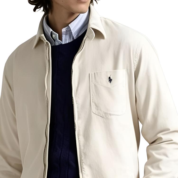 Polo Ralph Lauren Classic Long Sleeve Jacket With Zipper And Pockets Men Jackets MNPOWOV16824956-101