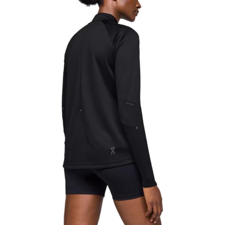 Einfarbig Lässig Vielseitig Schnelltrocknend Feuchtigkeitstransportierend Langarm Raglan T-Shirt Damen Tops Schwarz 1WE10780553