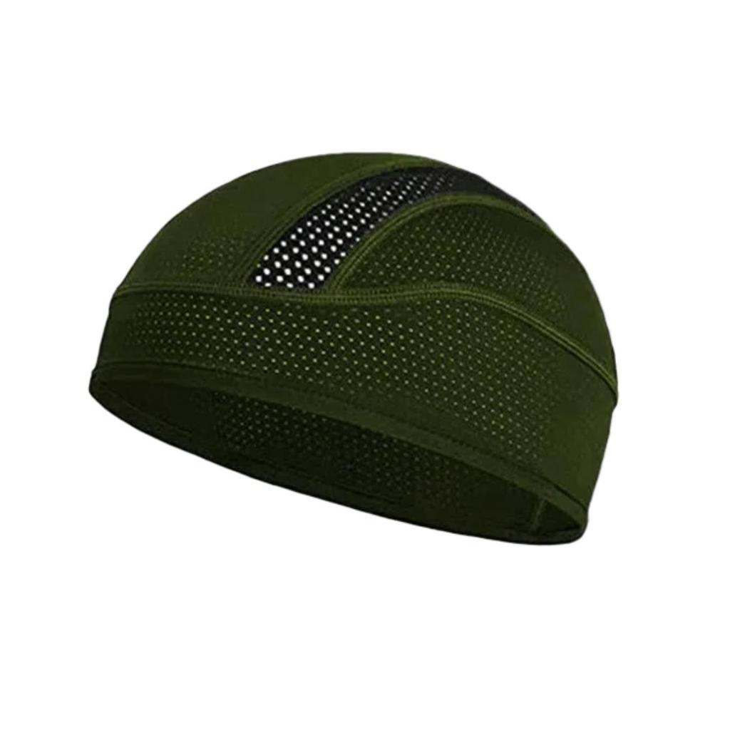Summer Ice Silk Mesh Sun Protection Quick-Dry Brimless Cycling Cap