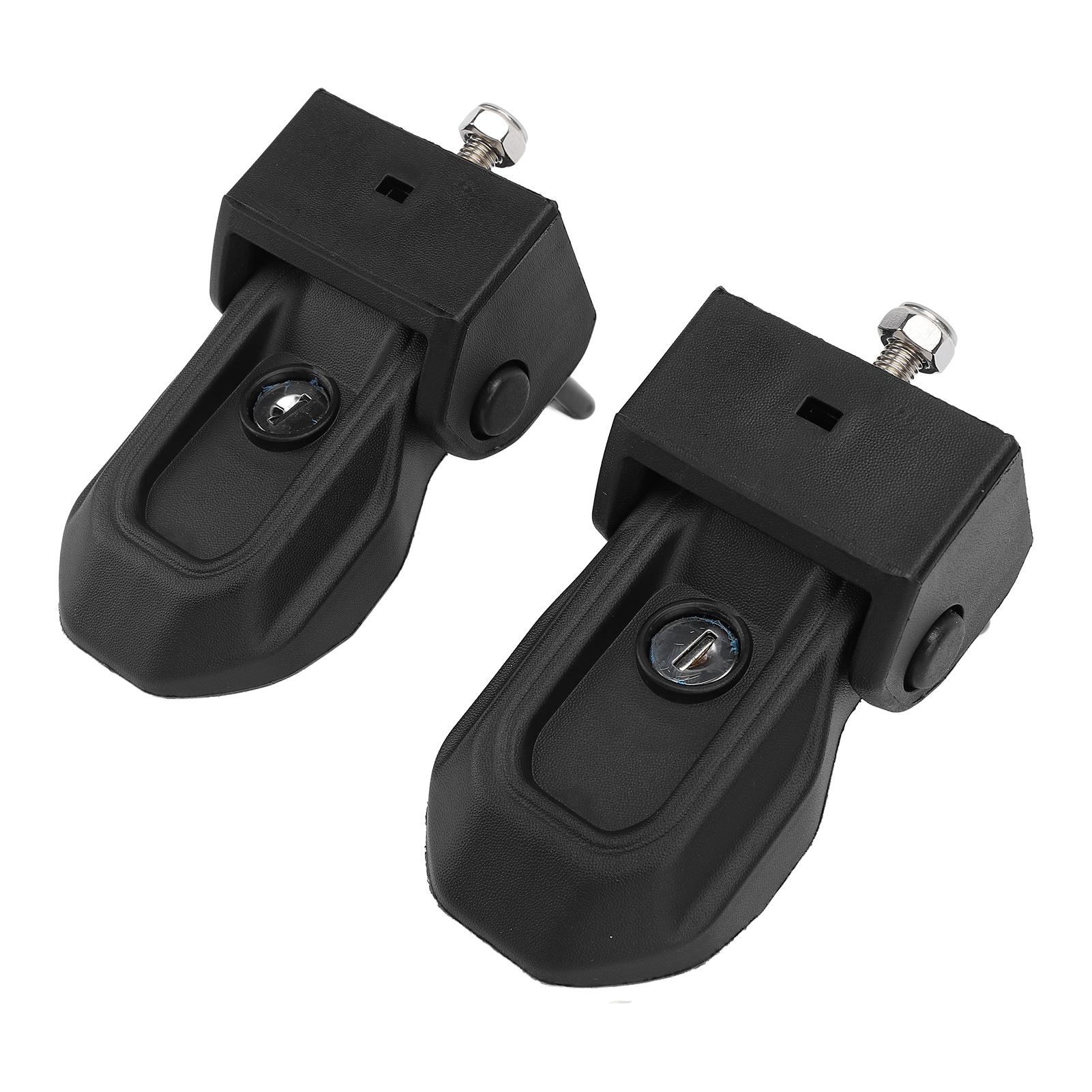 

Запирающиеся защелки капота с ключами Высокопрочный регулируемый противоугонный запирающийся комплект фиксаторов капота для JL JLU JT