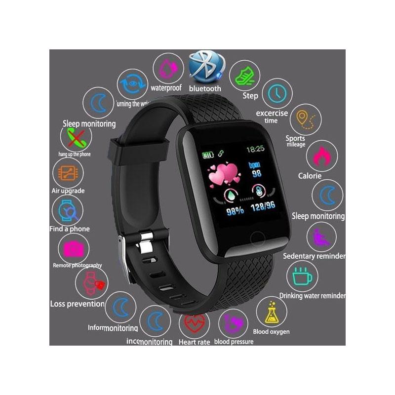 Reloj inteligente Hombres Mujeres Smartband Medición de la presión arterial  Impermeable Fitness Tracker Pulsera Monitor de frecuencia cardíaca  Smartwatch comprar a buen precio — entrega gratuita, reseñas reales con  fotos — Joom