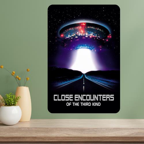 

Close Encounters of the Third Kind Classic Movie Metal Poster Sign 20x30cm（7.8x11.8inch）