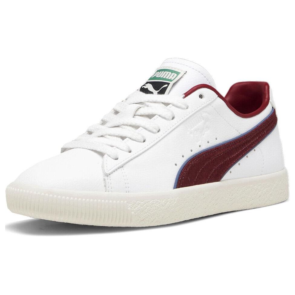 Puma Clyde Varsity Unisex Sneakers White Team-Regal-Red 394684-01