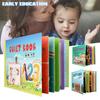Quiet Busy Book For Kids Montessori Toys To Learning Early Skills For Preschool