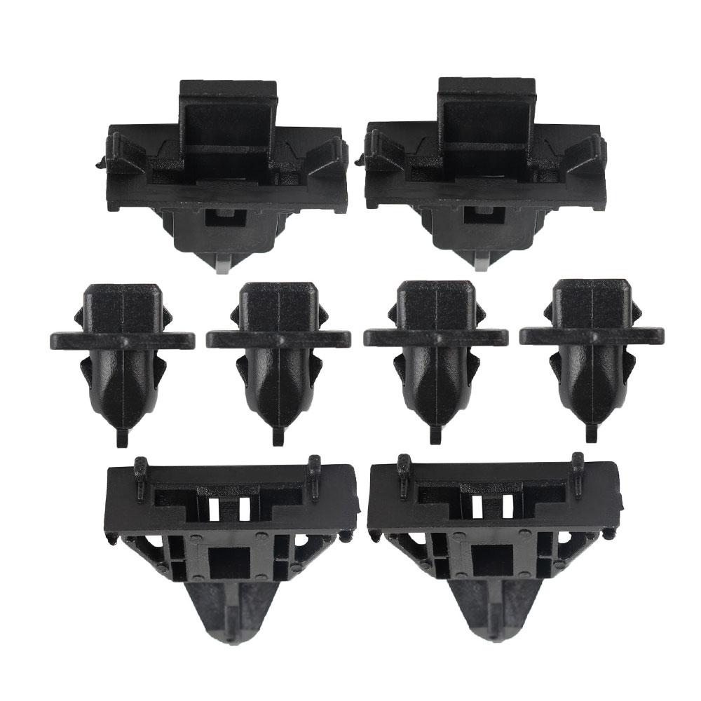 New High Quality Black Cruiser Cowl Clip Set FOR 2007 2008 2009 2010 2011 2012 2013 2014 TOYOTA FJ Professional Car Accessories