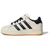 (WMNS) Superstar XLG 'Beige Black Gum' Women's ID5698