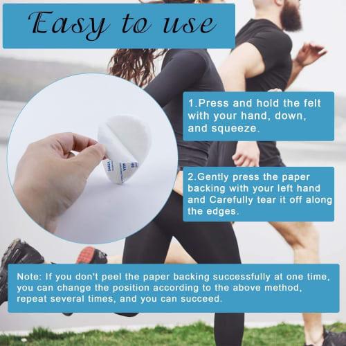 18 Felt Callus Pads, Metatarsal Pads for Forefoot, Pain Relief, Foot Cushioning, Sticky Pads for Calluses and Calluses, Unisex