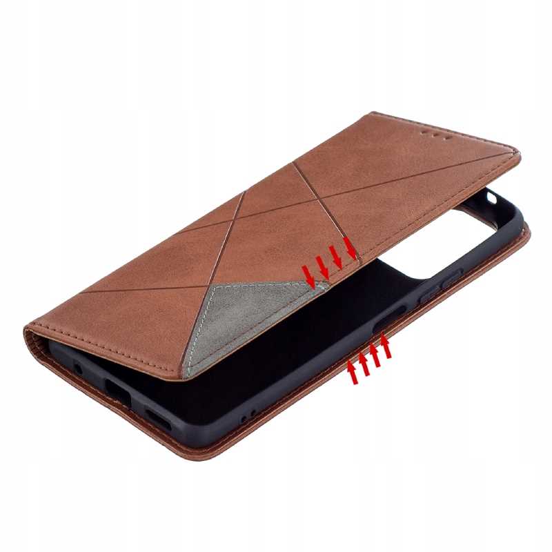 Zaps Origami Redmi Note 10 Pro Brązowy