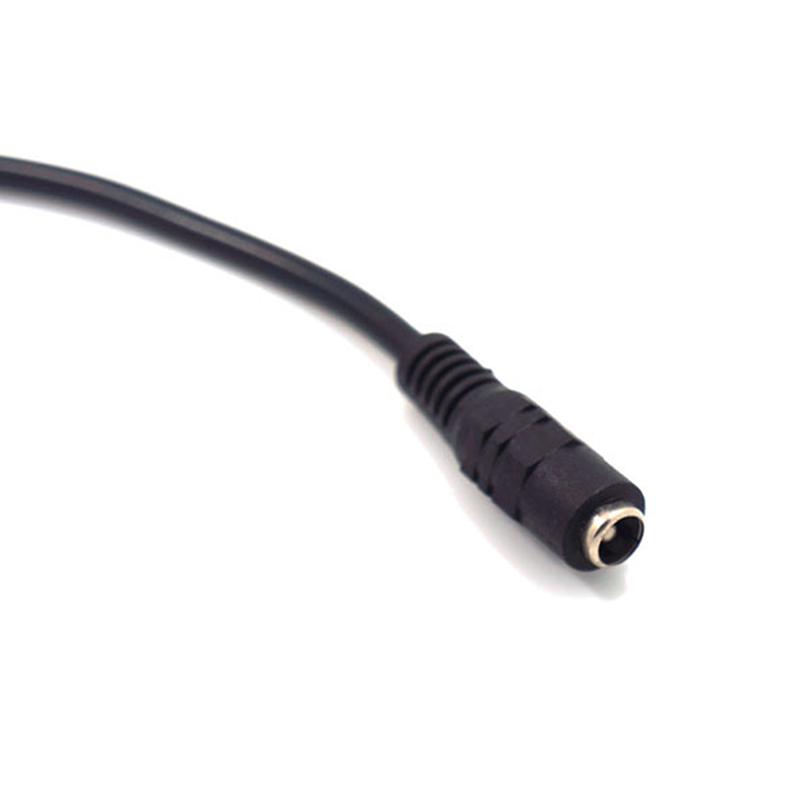 Copper Dc 5521 To 4Pin Pwm 4 Way Computer Pc Fan Power Adapter Cable 12V