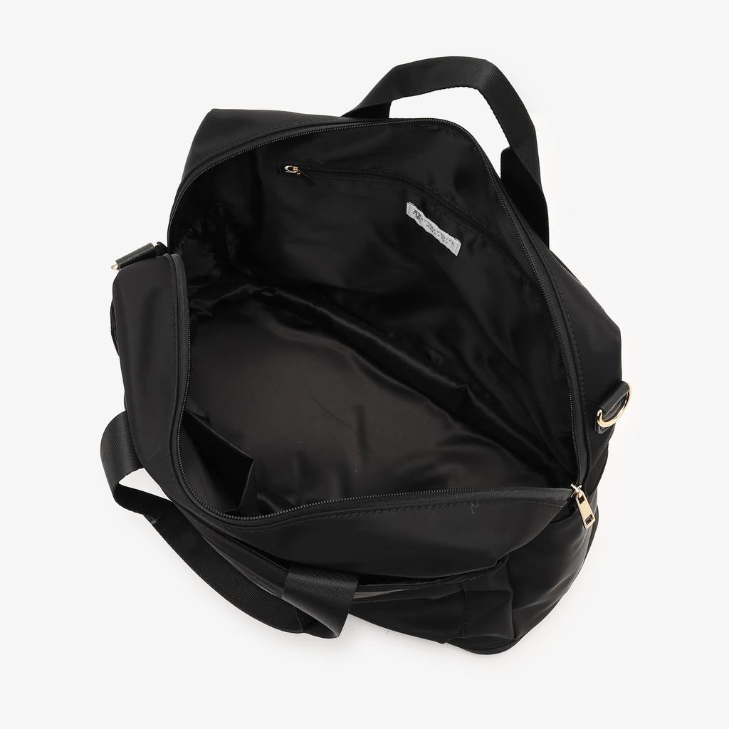 Afternoon Tea Living HP98 Shopping Carry Boston Black 6-Way Bag,