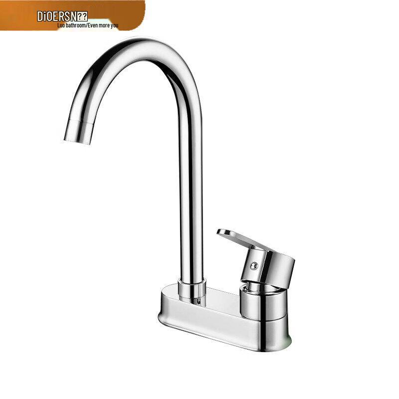 Deer Double-Hole Bathroom Basin Faucet