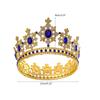 Königskrone Tiara für Unisex Hochzeit Prinzessinnenkrone für Weihnachten Barockes Stirnband