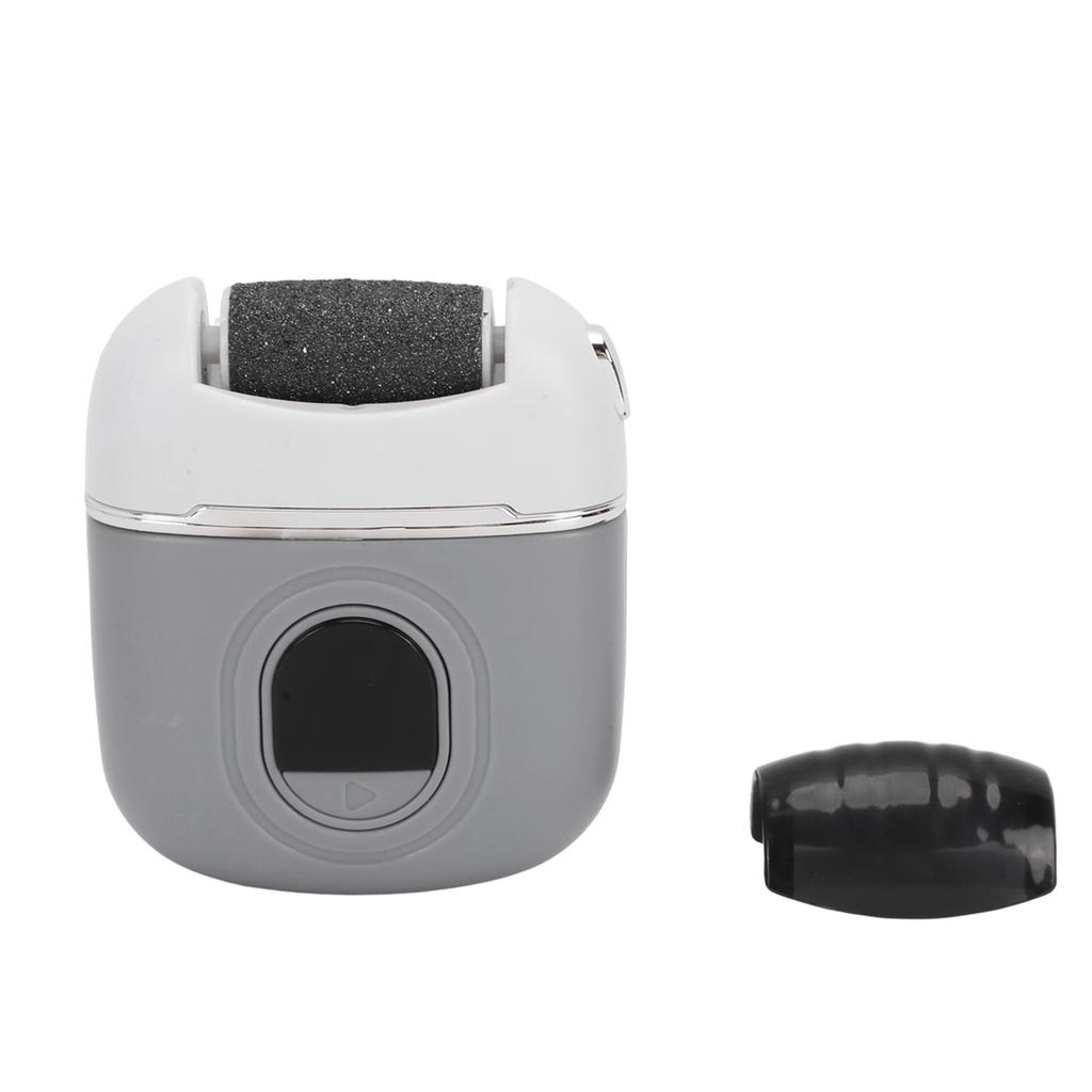 Electric Callus Remover Pedicure Foot File USB Rechargeable Foot Scrubber for Dead Skin Gray