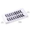 9 Pairs Of Imitation Mink Thick False Eyelashes Daily Natural Eyelashes Simulation Curled Eyelashes