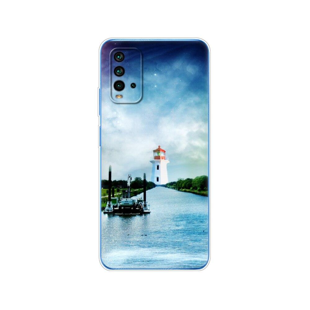 For Xiaomi Redmi 9T Case Silicon Soft Tpu For Redmi 9T Phone Back Cover 6.53 Inch Global Bumper Shockproof Protective Etui Funda