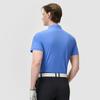 Fila Golf Series Fashion Simple Versatile Classic Sports Comfortable Cool Feeling Knitted Short Sleeve Polo Shirt Men Tops Blue A11M525124F-BU