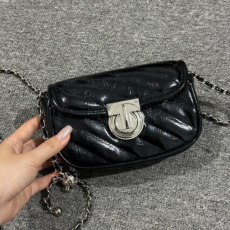 

Summer new exquisite chain bag niche design bag women s bag small square bag texture shoulder messenger bag чёрный