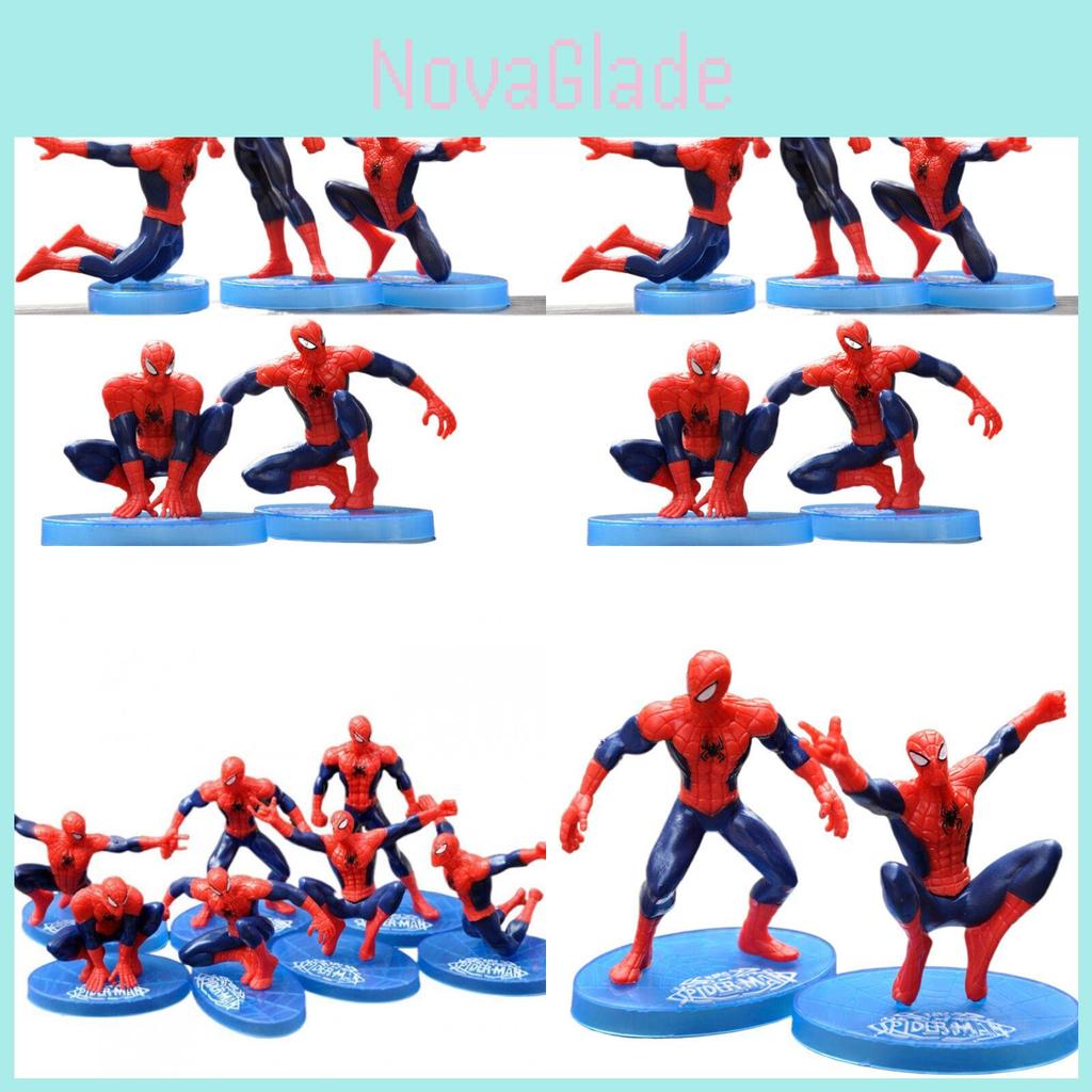 Charming Spider-man Desktop Decoration Marvel Avengers Childrens Toy Figurine