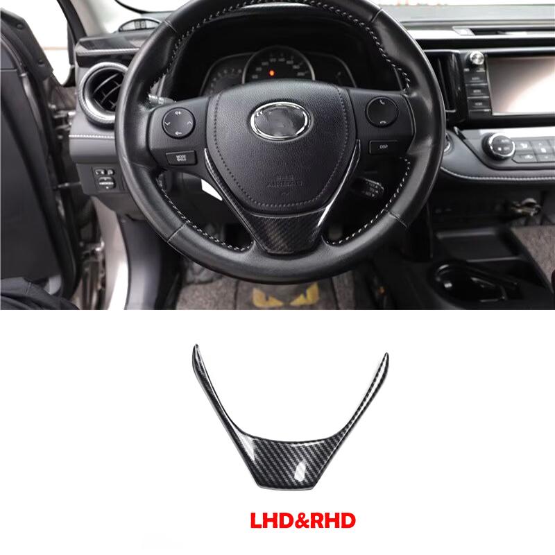 LHD RHD For Toyota RAV4 RAV 4 2013-2018 window switch gear shift panle air conditons outlet steering wheel trument cover