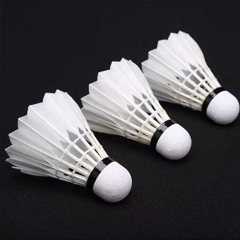 

Durable King Badminton Shuttlecocks: Indoor/Outdoor, Windproof, Stable, 6 or 12 Pack