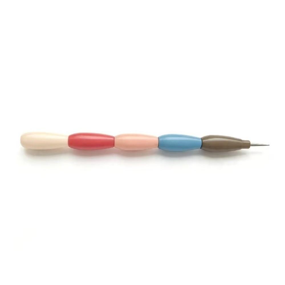 5Pcs Interlockable Nail Dotting Pen Multicolor Handle Rhinestone Picker Tool  Manicure Accessories