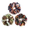Hair Elastic Band High Elasticity Floral Pattern Adjustable Fit Hair Tie Non-Irritating Scalp Hair