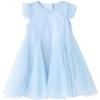 Girls' Summer Sequin Mesh Splicing Princess Dress