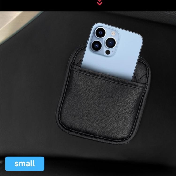 Multifunctional Leather Storage Organizers Bag Suitable for Cars Daily Commute Ensuring Orderly Arrangement of