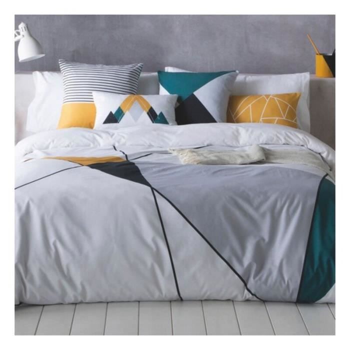 Housse de Couette Icehome - dimensions:Dimensions Lit de 150 (240 x 220 cm)