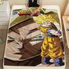 Coperta in Flanella con Stampa Personaggi Dragon Ball, Alta qualità Confortevole per Tutte le Stagioni, Arredamento per la Casa, Calore e Comfort, Perfetta per Regali di Natale