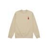 MLB Boston Red Sox Heart Collection 24FW Pre Fall Pullover Crew Neck Sweatshirt Unisex Beige 3AMTH9144-43BGL