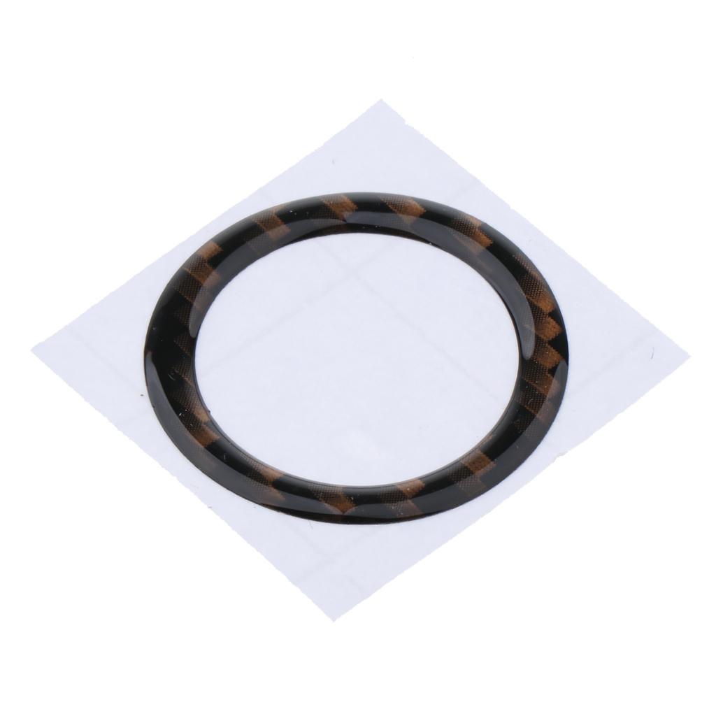 Engine Start Stop Button Gold-Black Cover Ring Trim Sticker for bmw 3