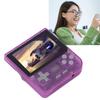 Handheld Game Console Transparent Violet 320x480 3.5 Inch IPS Screen Dual Joystick 3000MAH Handheld 