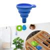 Universal Car Engine Funnel Silicone Change Foldable Portable Auto Engine Oil Petrol Change Funnel Auto Accessories
